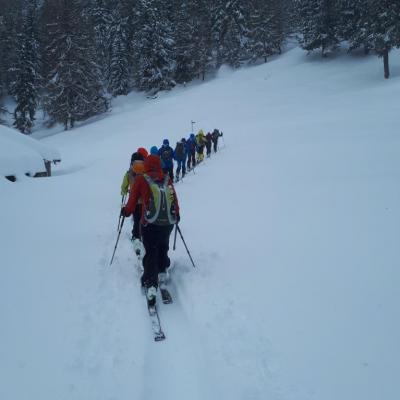 à proximité de l'Alpage de Tracuit
