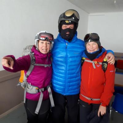 Avant la descente