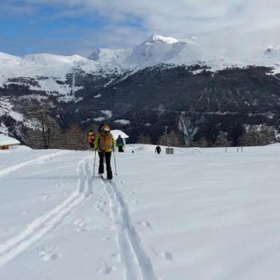 départ sur l'avalanche