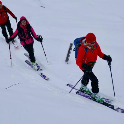 en plein effort au départ