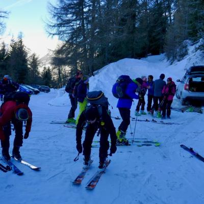exercices d'assouplissement avant de partir...