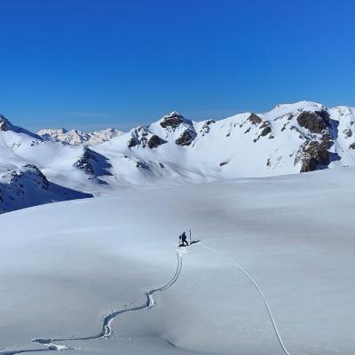 Grimentz, Vallon de Réchy Clair de la lune 15.02.2025