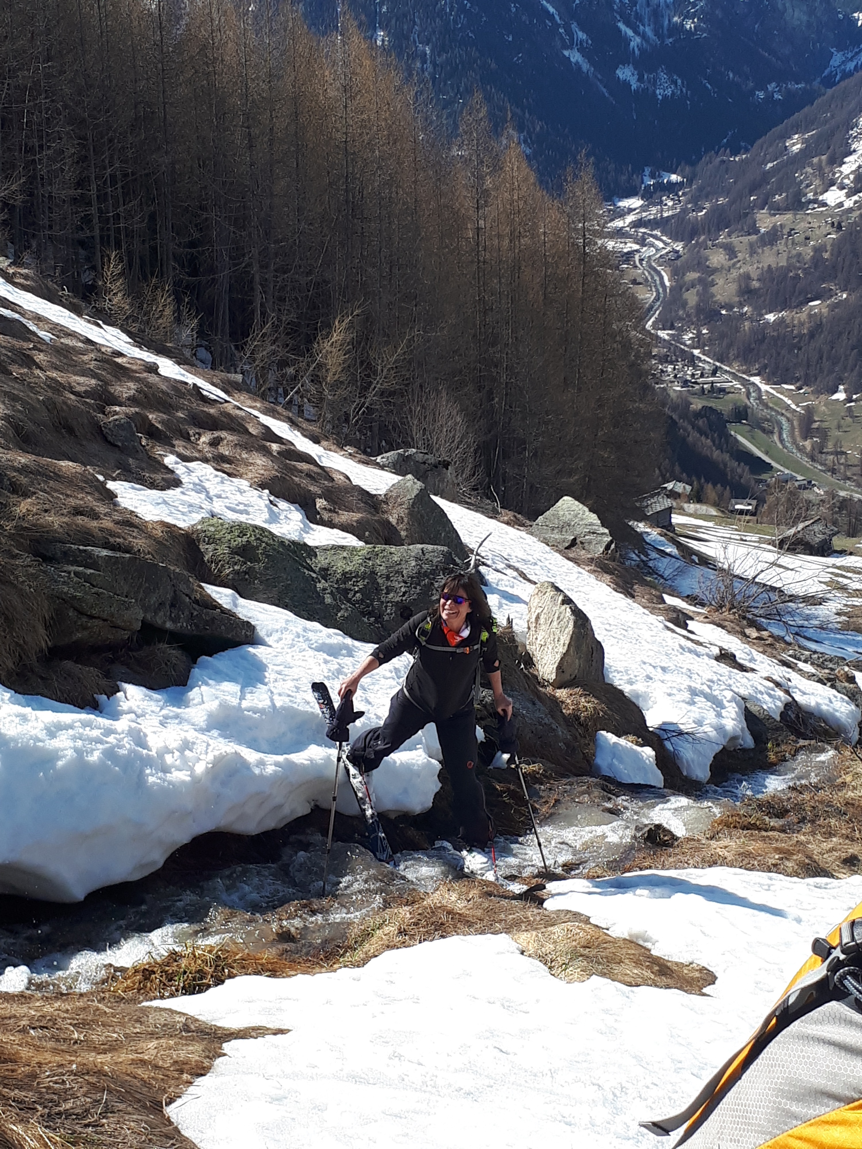 j'ai dit de sauter le bisse, pas de sauter dans le bisse.
