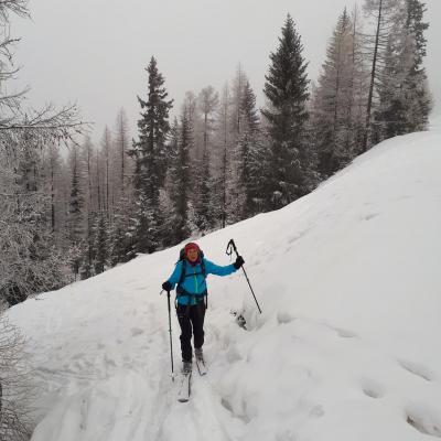 Reco : L'hiver par ici en haut.