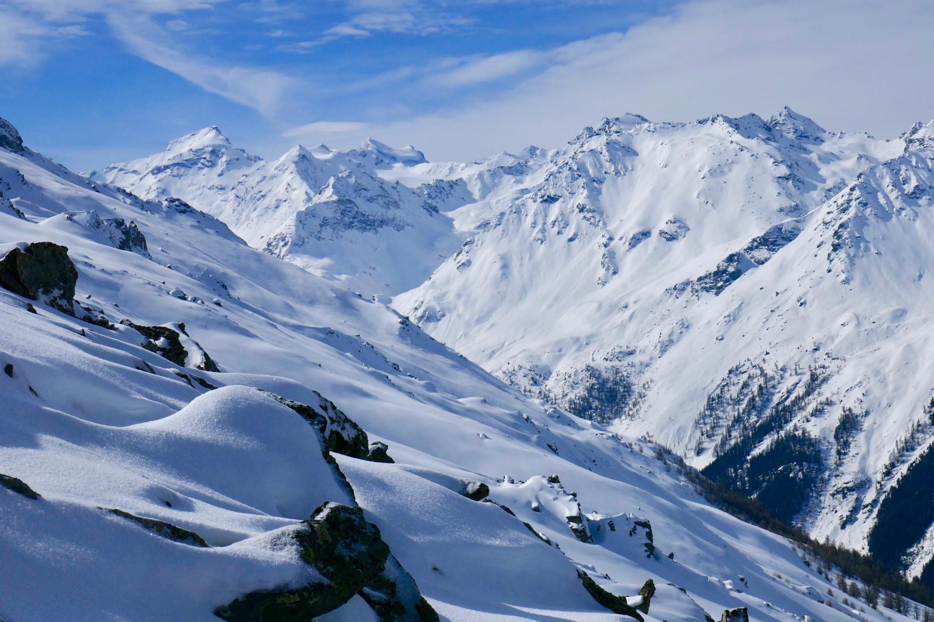 le grand combin au fond