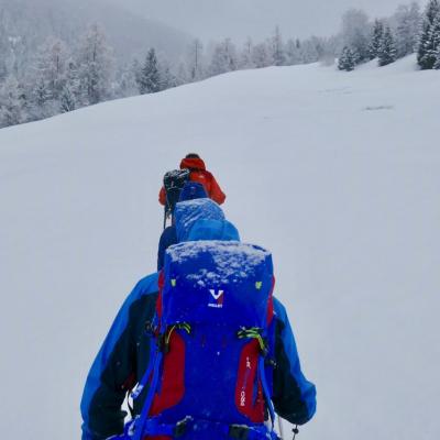 Que des courageux.