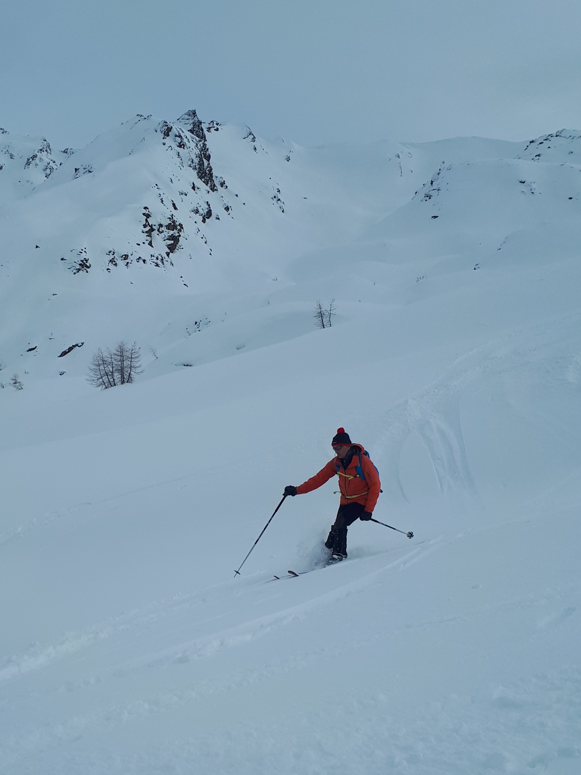 Quelle bonne neige. 