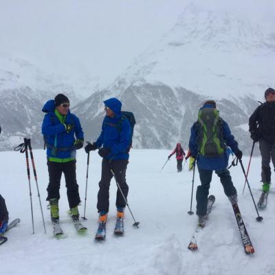 Un début de tempête.