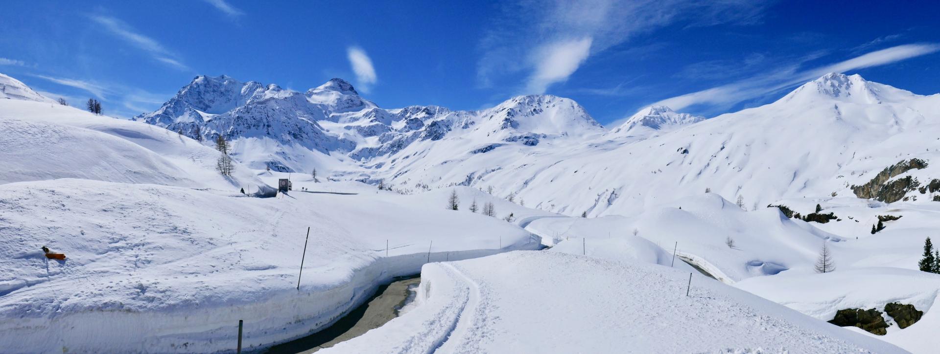 une année à neige.